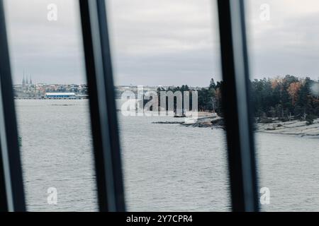 Gedreht am 18. Oktober 2023 in Helsinki, Finnland, während eines 2-tägigen Ausflugs dorthin auf dem Weg nach Lappland. Stockfoto