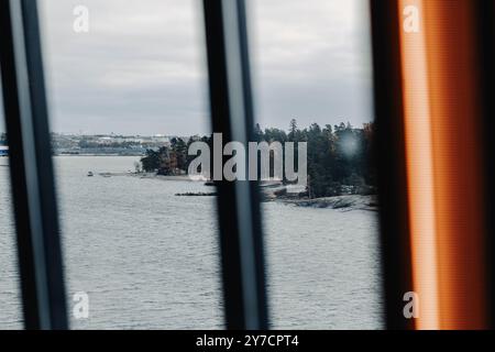 Gedreht am 18. Oktober 2023 in Helsinki, Finnland, während eines 2-tägigen Ausflugs dorthin auf dem Weg nach Lappland. Stockfoto