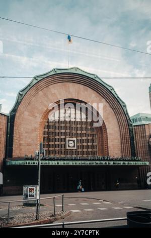 Gedreht am 18. Oktober 2023 in Helsinki, Finnland, während eines 2-tägigen Ausflugs dorthin auf dem Weg nach Lappland. Stockfoto