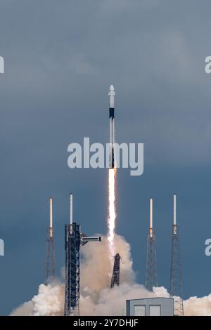 SpaceX Falcon 9 Crew-9 Liftoff Stockfoto