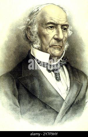 Rt. Ho. William Ewart Gladstone. 1889 Stockfoto