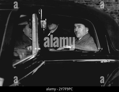 John George Haigh, 11. März 1949, Ankunft im Brixton Gefängnis. Stockfoto