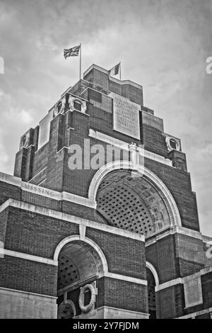 Thiepval Memorial für die Vermissten der Somme, Picardie, Frankreich Stockfoto