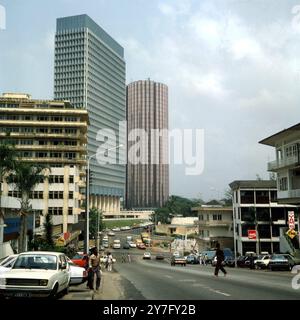 Elfenbeinküste, Stadtzentrum Von Abidjan, Boulevard Botreau Stockfoto