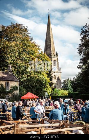 Schafmesse in Masham in North Yorkshire Stockfoto