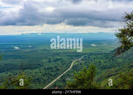 Semliki Valley Plains im Western Rift Valley in Uganda Stockfoto