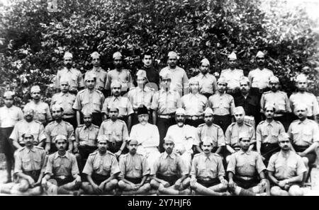 INDISCHER PREMIER PANDIT JAWAHARLAL NEHRU 1939 / ; 4. JUNI 1964 Stockfoto