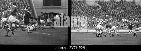 FINALE DER RUGBY LEAGUE IM WEMBLEY STADIUM, KINGSTON ROVERS V WIDNES IN LONDON; 9. MAI 1964 Stockfoto