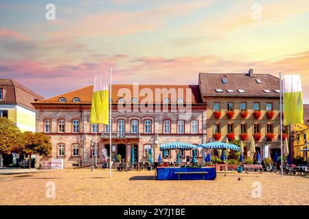 Altstadt von Hammelburg, Deutschland Stockfoto