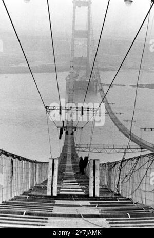 SEVERN-BRÜCKE; 14. FEBRUAR 1964 Stockfoto