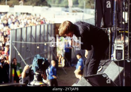 The Hives, Reading Festival 2002, Reading, Berkshire, England, Vereinigtes Königreich. Stockfoto