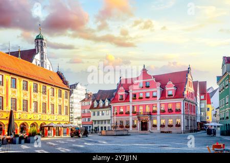 Altstadt von Memmingen, Deutschland Stockfoto