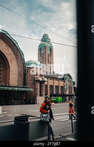 Gedreht am 18. Oktober 2023 in Helsinki, Finnland, während eines 2-tägigen Ausflugs dorthin auf dem Weg nach Lappland. Stockfoto