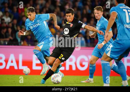 Neapel, Italie. September 2024. Matteo Pessina (AC Monza) während des italienischen Meisterschaftsspiels Serie A zwischen SSC Napoli und AC Monza am 29. September 2024 im Diego Armando Maradona Stadion in Neapel, Italien - Foto Morgese-Rossini/DPPI Credit: DPPI Media/Alamy Live News Stockfoto