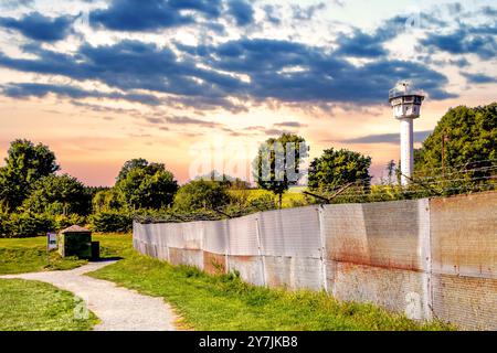 Innerdeutsche Grenze Moedlareuth, Deutschland Stockfoto