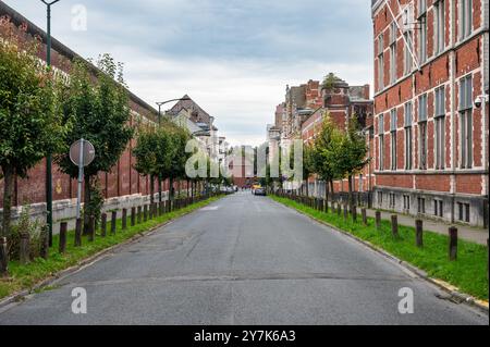 Das alte Gefängnis von Forest, Brüssel, Belgien, 22. September 2024 Stockfoto