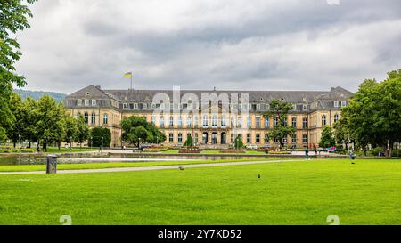 Stuttgart, 3. Juni 2024: Blick auf das neue Stuttgarter Schloss im Zentrum der Landeshauptstadt Baden-Württemberg. (Foto: Andreas Haas/dieBil Stockfoto