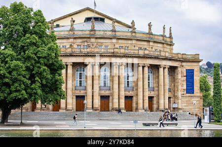 Stuttgart, 3. Juni 2024: Das Staatstheater befindet sich im Zentrum der baden-württembergischen Landeshauptstadt Stuttgart. (Foto von Andreas Haas Stockfoto