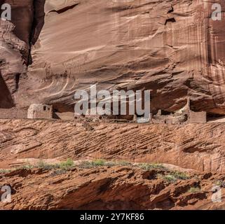 Erste Ruine, Canyon de Chelly National Monument, AZ Stockfoto