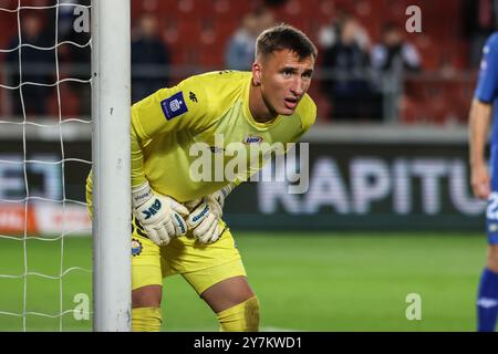 Krakau, Polen. 30. September 2024. Fußball 2024 2025 PKO BP Ekstraklasa Cracovia vs Stal Mielec op: JAKUB MADRZYK Credit: Konrad Swierad/Alamy Live News Stockfoto