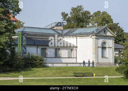 Klassizistisches Gebäude der Sammlung Hirschsprung oder den Hirschsprungske Samling, Museum der Schönen Künste, mit dänischer Kunst aus dem 19. Und 20. jahrhundert Stockfoto