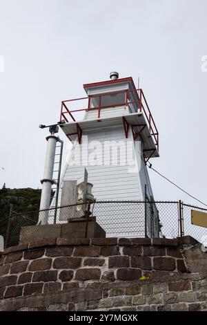 Fort Amherst Lighthouse in St. John's, Neufundland & Labrador, Kanada Stockfoto