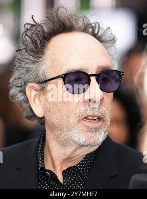 BeetleJuice BeetleJuice UK Premiere bei Cineword in Leicester Square, London, Vereinigtes Königreich mit: Tim Burton Wo: London, Vereinigtes Königreich Wann: 30 Aug 2024 Credit: WENN Stockfoto