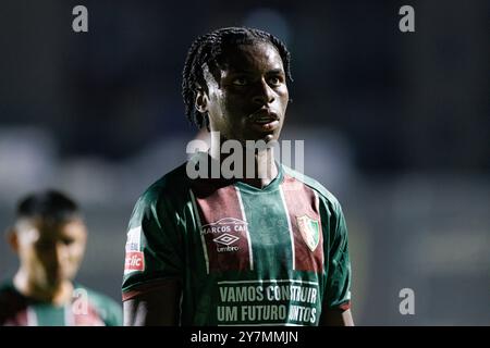 Manuel Keliano war beim Spiel der Liga Portugal zwischen den Mannschaften CF Estrela Amadora und Boavista FC im Estadio Jose Gomes zu sehen Stockfoto