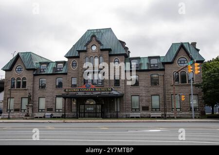 Railway Coastal Museum in der Water Street in St. John's, Neufundland & Labrador, Kanada Stockfoto