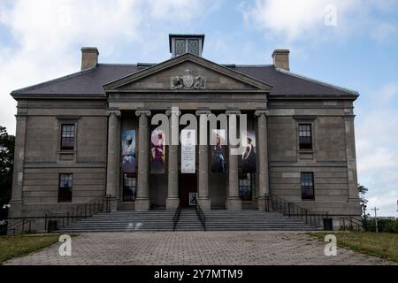 Kolonialgebäude an der Militärstraße in St. John's, Neufundland & Labrador, Kanada Stockfoto