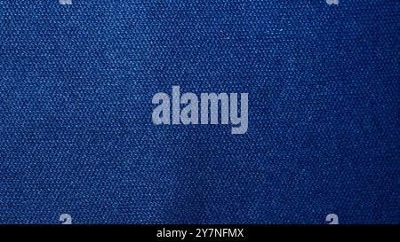 Blauen Stoff Stoff Hintergrund Textur Stockfoto