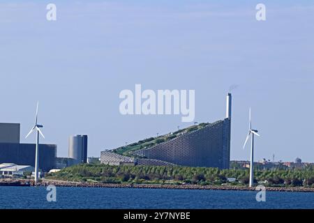 Verbrennungsanlage Copenhill, Kopenhagen Stockfoto