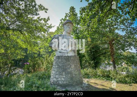 Bismarck-Denkmal, Kronprinzessinnenweg, Wannsee, Steglitz-Zehlendorf, Berlin, Deutschland, Bismarckdenkmal, Deutschland Stockfoto