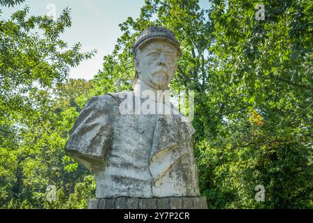 Bismarck-Denkmal, Kronprinzessinnenweg, Wannsee, Steglitz-Zehlendorf, Berlin, Deutschland, Bismarckdenkmal, Deutschland Stockfoto