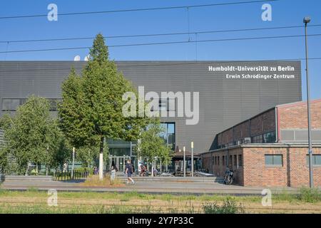 Erwin Schrödinger Center, Rudower Chaussee, Adlershof, Treptow-Köpenick, Berlin, Deutschland, Erwin Schrödinger Zentrum, Deutschland Stockfoto