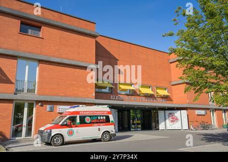 Friedrichshain Hospital, Landsberger Allee, Friedrichshain, Berlin, Deutschland, Klinikum im Friedrichshain, Deutschland Stockfoto