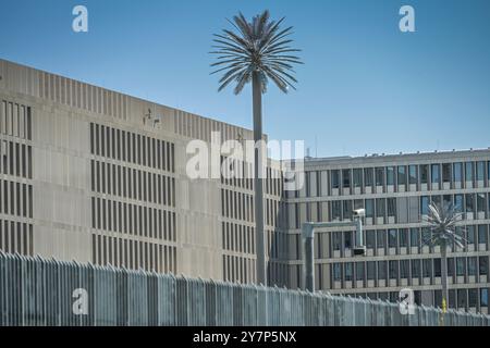 Bundesnachrichtendienst, Back, Südpankepark, Mitte, Berlin, Deutschland, Bundesnachrichtendienst, Rückseite, Deutschland Stockfoto