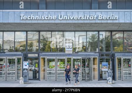 Hauptgebäude, Technische Universität, Straße des 17. Juni, Charlottenburg, Charlottenburg-Wilmersdorf, Berlin, Deutschland, Hauptgebäude, Technische Universität Stockfoto