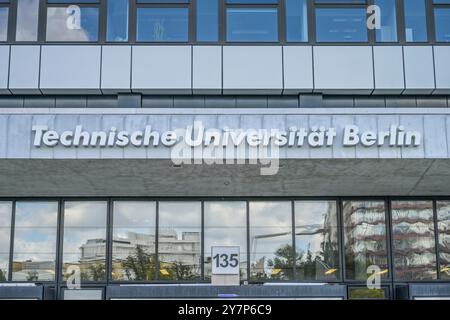 Hauptgebäude, Technische Universität, Straße des 17. Juni, Charlottenburg, Charlottenburg-Wilmersdorf, Berlin, Deutschland, Hauptgebäude, Technische Universität Stockfoto