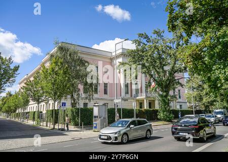 Botschaft von Italien, Tiergartenstrasse, Tiergarten, Mitte, Berlin, Deutschland, Botschaft von Italien, Tiergartenstraße, Berllin Deutschland Stockfoto