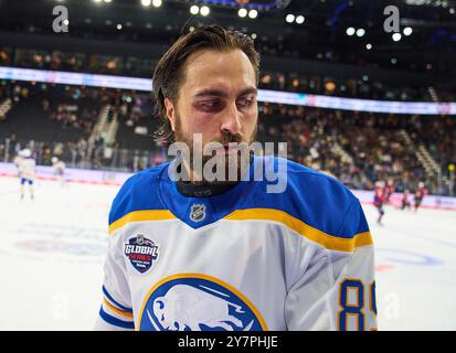 Alex Tuch, Buffalo Sabres 89 im Freundschaftsspiel der Global Series Challenge EHC RB MUENCHEN - BUFFALO SABRES 0-5 im SAP Garden in München, 27. September 2024. Staffel 2024/2025, Spieltag x, Fotograf: ddp Images / STAR-Images Stockfoto