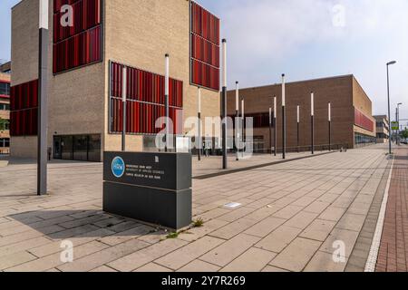 Der Campus der Hochschule Ruhr West, HRW, einer staatlichen Fachhochschule mit ingenieurwissenschaftlichem Schwerpunkt, in Mülheim an der R Stockfoto