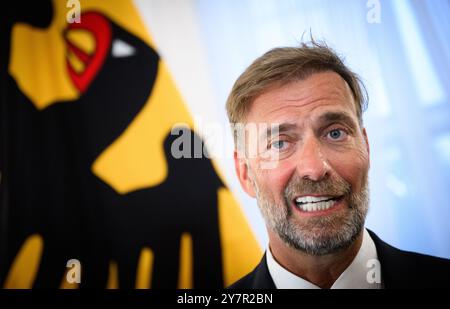 Berlin, Deutschland. Oktober 2024. Jürgen Klopp aus Mainz Credit: Bernd von Jutrczenka/dpa/Alamy Live News Stockfoto