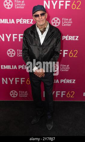 30. September 2024, New York, New York, Vereinigte Staaten: Jacques Audiard nimmt an der Vorführung von „Emilia Perez“ während des 62. Annial New York Film Festivals in der Alice Tully Hall Teil (Foto: © Lev Radin/Pacific Press via ZUMA Press Wire) NUR ZUR REDAKTIONELLEN VERWENDUNG! Nicht für kommerzielle ZWECKE! Stockfoto