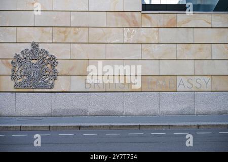 Botschaft Großbritannien, Wilhelmstraße, Mitte, Berlin, Deutschland *** Botschaft Großbritannien, Wilhelmstraße, Mitte, Berlin, Deutschland Stockfoto