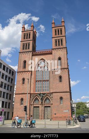 Friedrichswerder Kirche, Werderscher Markt, Mitte, Berlin, Deutschland, Friedrichswerdersche Kirche, Deutschland Stockfoto