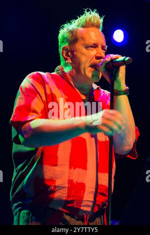 PIL in Live at the ab | PIL en Concert a l'ab Pix: Johnny Rotten Stockfoto