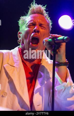 PIL in Live at the ab | PIL en Concert a l'ab Pix: Johnny Rotten Stockfoto