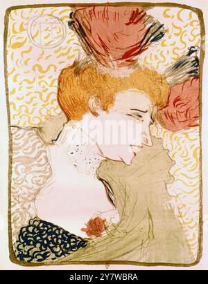 Mademoiselle Marcelle Lender, 1895 (litho und W/c) Künstler Toulouse-Lautrec, Henri de (1864–1901) Ort Bibliotheque nationale, Paris, Frankreich Henri de Toulouse-Lautrec (* 24. November 1864–9. September 1901) war ein französischer Maler, der Henri Marie Raymond de Toulouse-Lautrec Monfa in Albi, Tarn in der französischen Region Midi-Pyrénénénées, geboren wurde. ©TopFoto Stockfoto