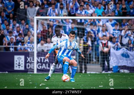 A Coruña, Spanien. 11. Juni 2022. Playoffs für die Hypermotion League. RC Deportivo vs Albacete. Miku Stockfoto